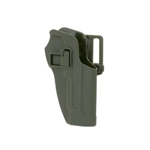 Quickly Pistol Holster with Locking Mechanism for M9 - Olive [CS]